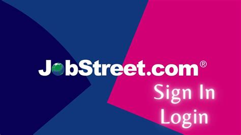 jobstreet login